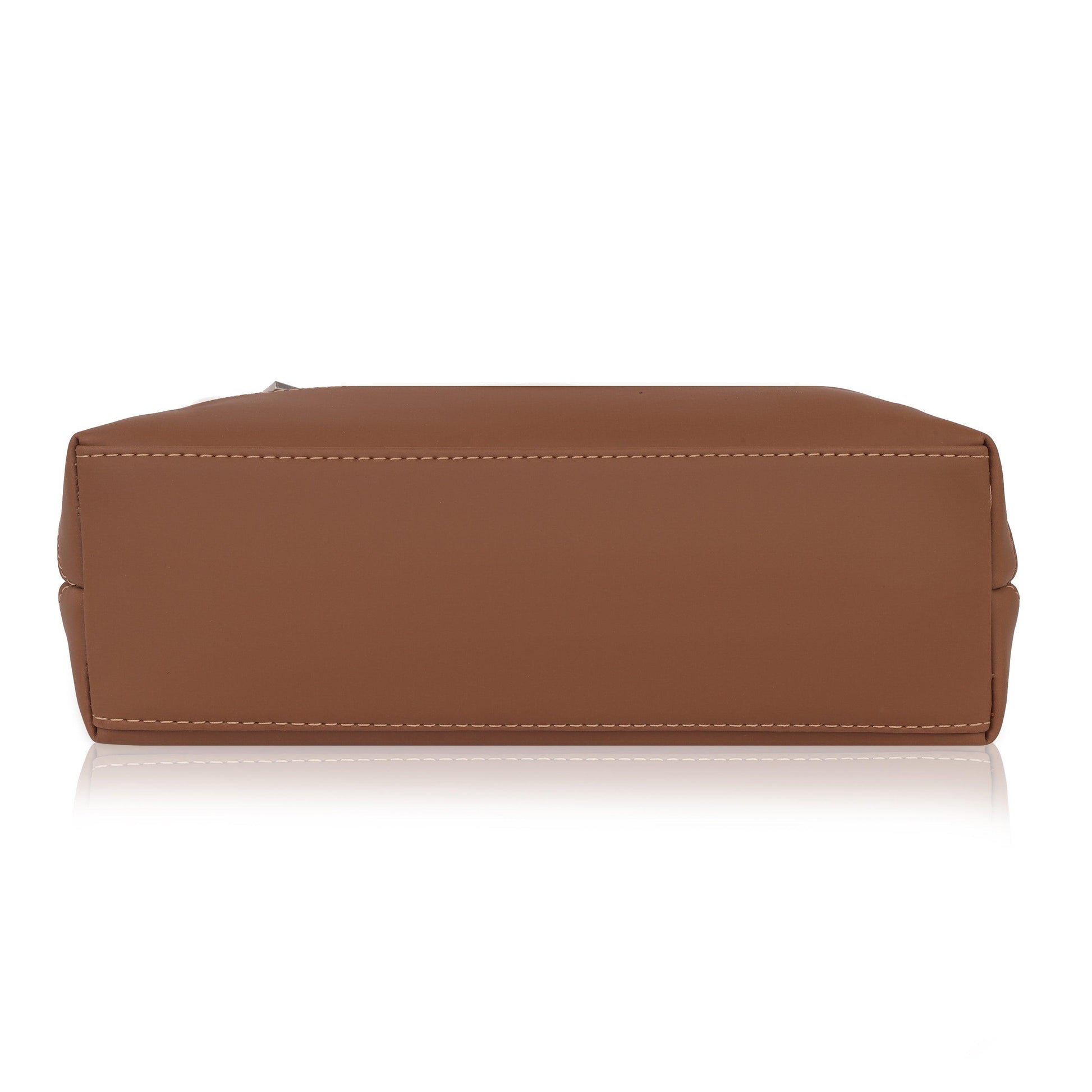 Stylish Beige Printed Side Shoulder Bag | AMIC - Amic