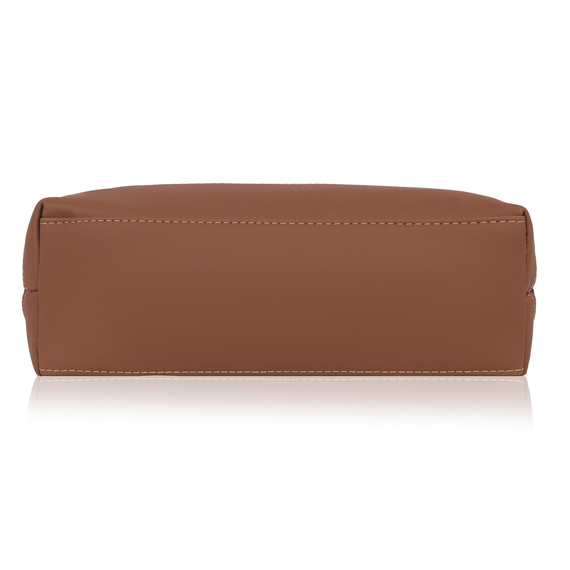 Amic Charcoal Textured Side Shoulder Bag - Amic