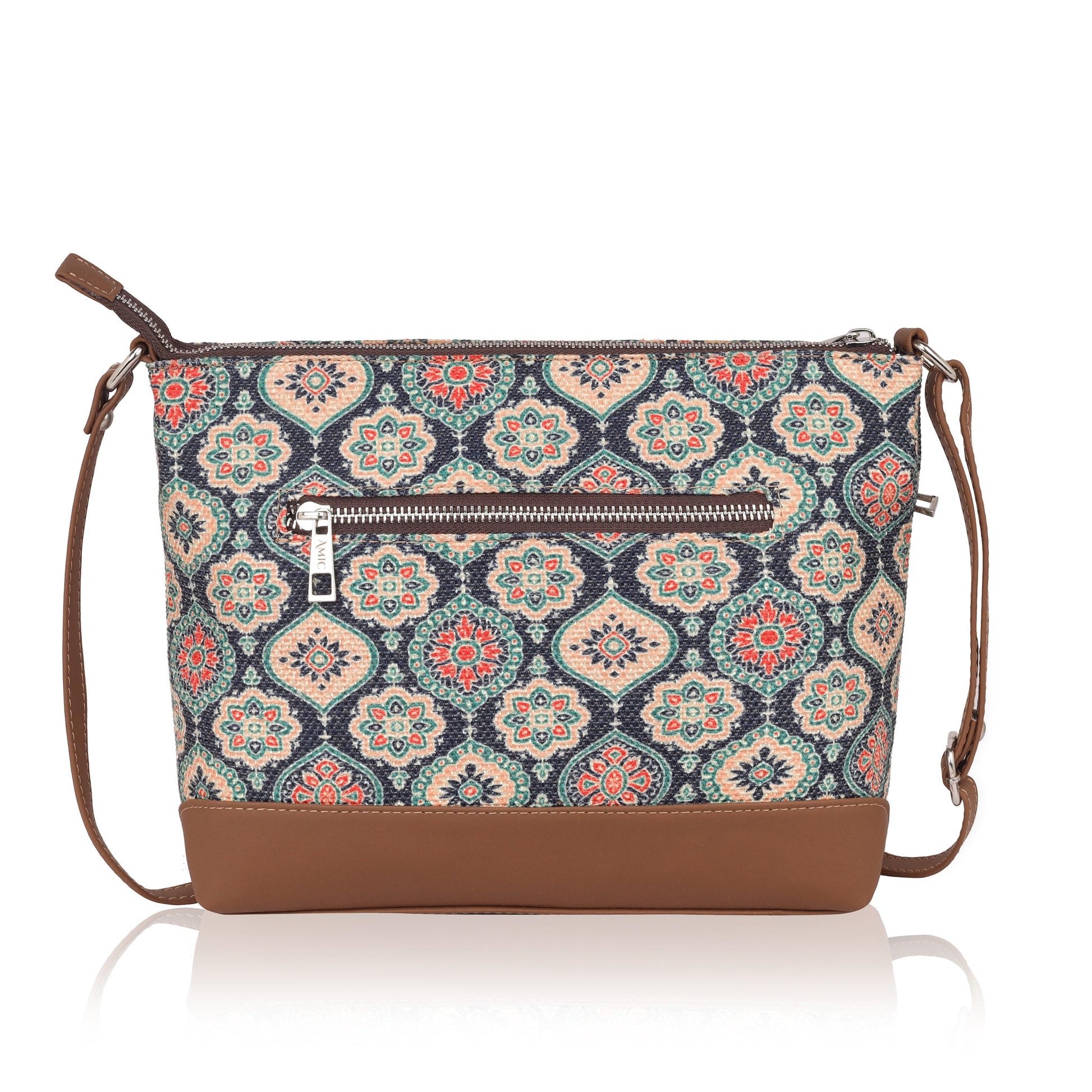 Stylish Floral Printed Side Shoulder Bag | AMIC - Amic