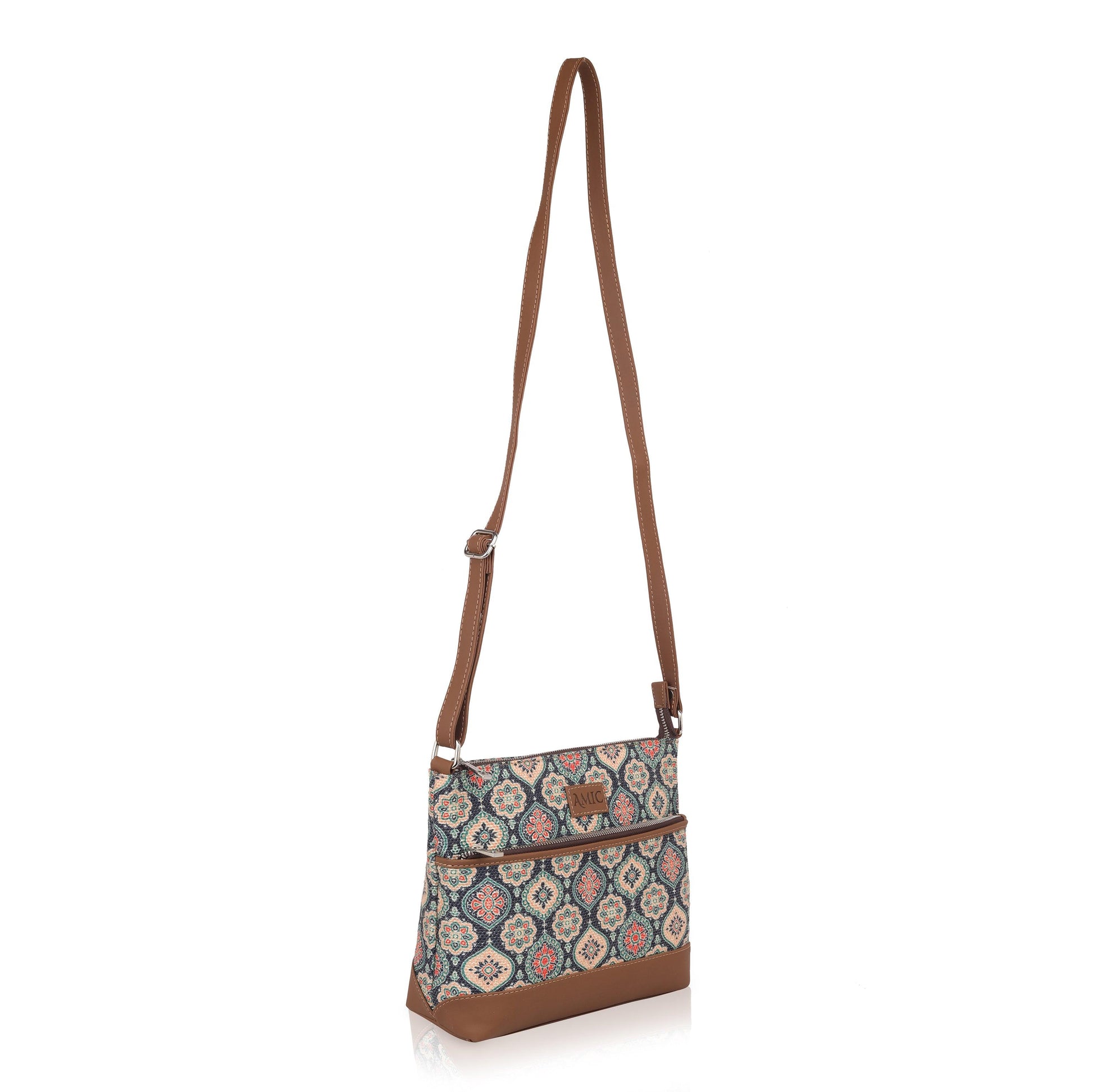 Stylish Floral Printed Side Shoulder Bag | AMIC - Amic