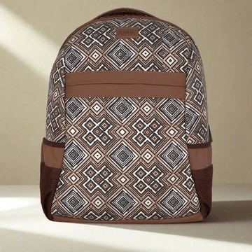 Amic Laptop Backpack Women Jute Handcrafted Artian Angle Classic Backpack 18 L Backpack - Amic