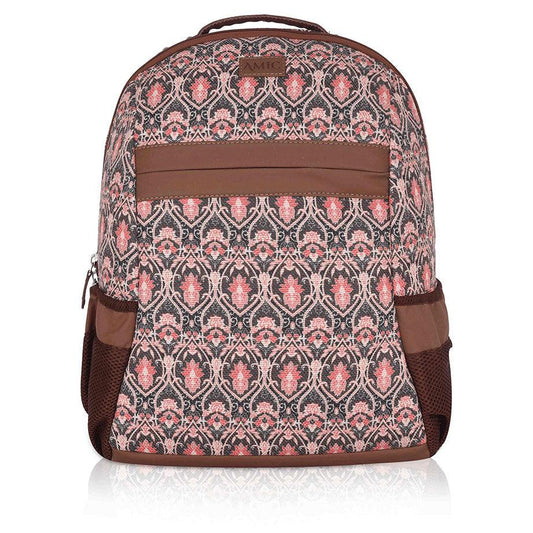 Amic Laptop Backpack Women Jute Handcrafted Chromoscope Classic Backpack 18 L Backpack - Amic