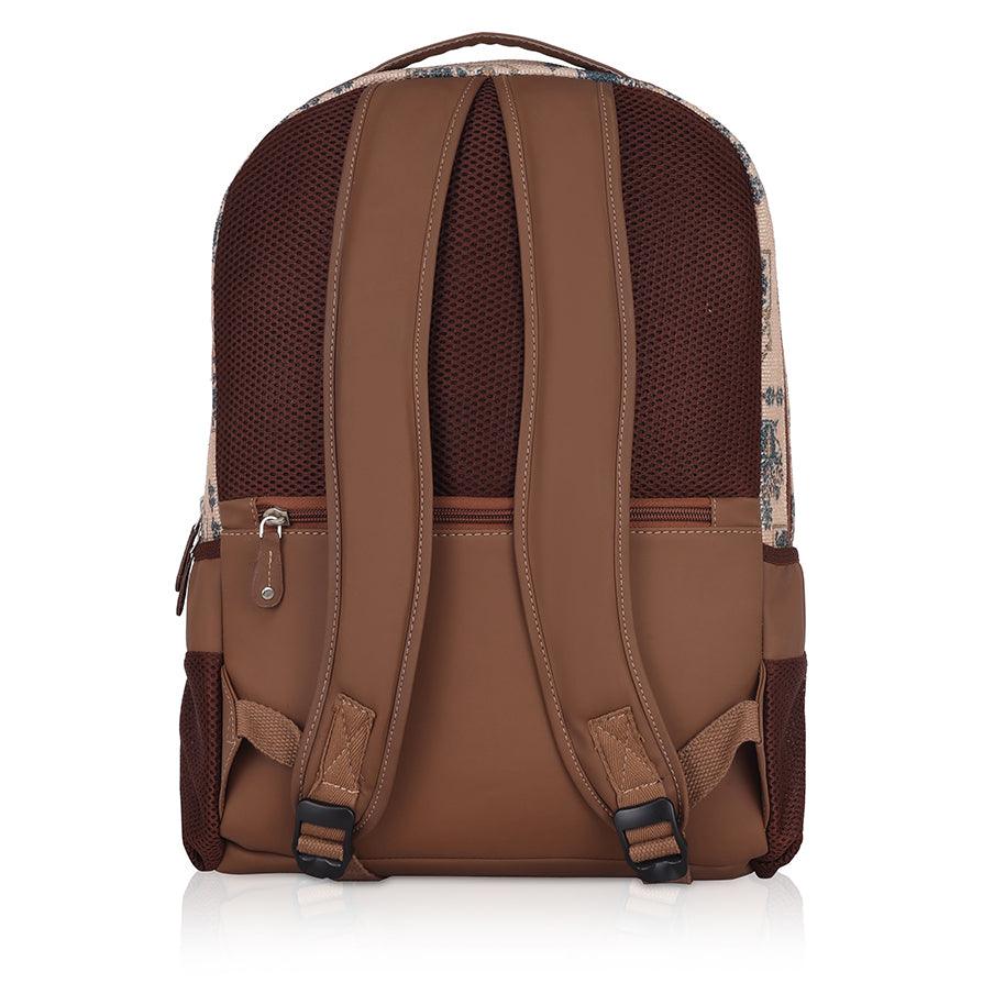 Amic Laptop Backpack Women Jute Handcrafted Chromoscope Classic Backpack 18 L Backpack - Amic
