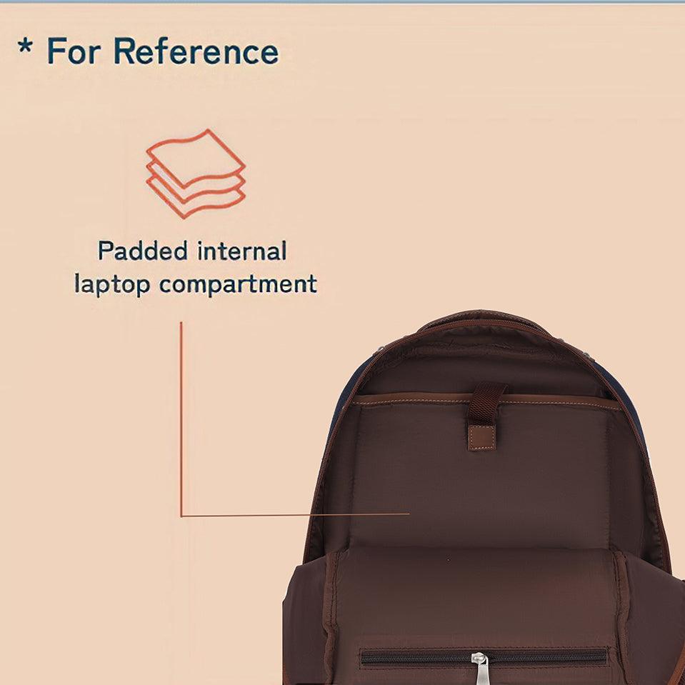 Amic Women Ikkat Classic Backpack 18 L Laptop Backpack - Amic