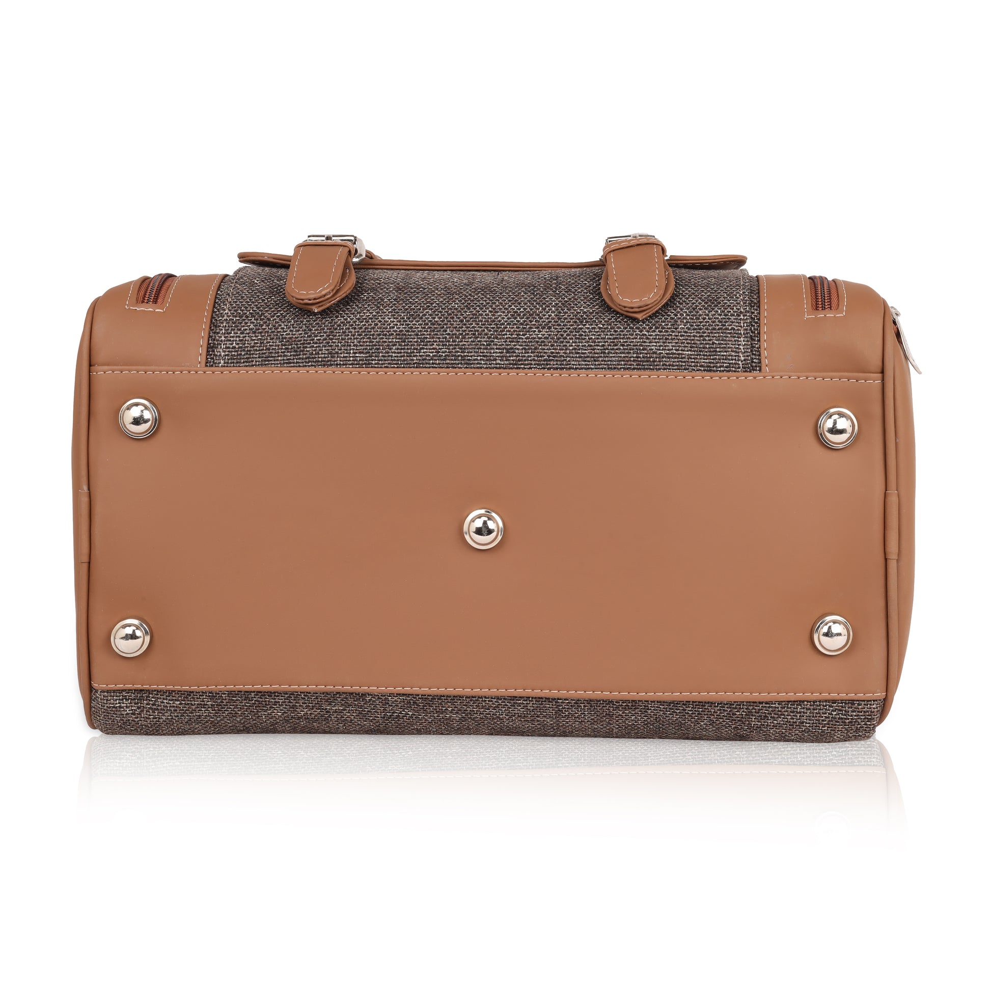 Amic Brown Classic Duffle - Amic