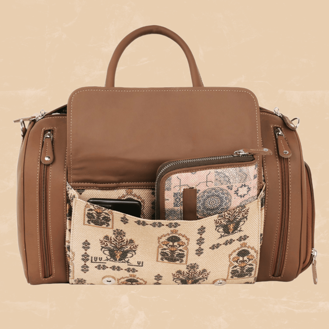 Amic Weekender Travel Duffle Bag with Separate Shoe/Laundry Compartment for Women Duffel Without Wheels - Amic
