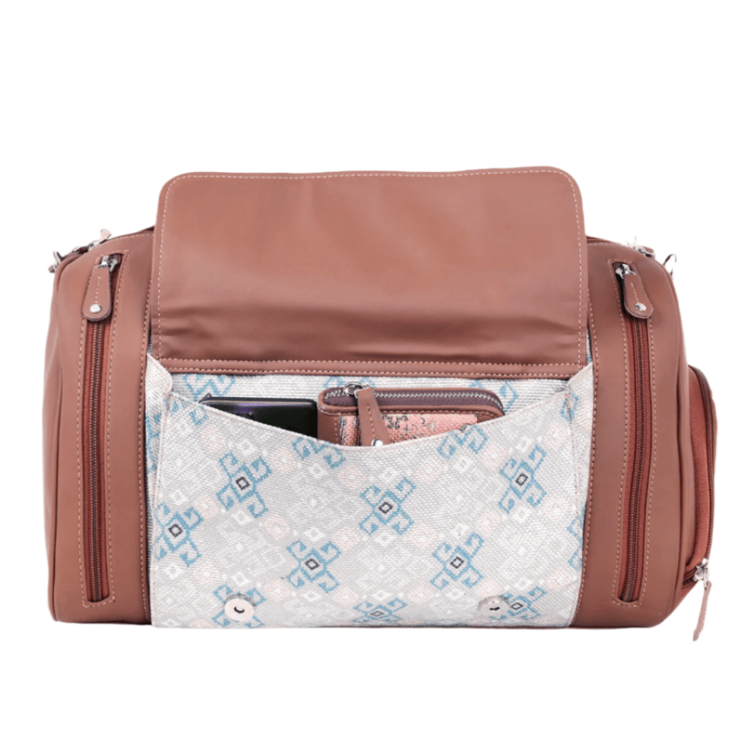Amic Weekender Travel Duffle Bag with Separate Shoe/Laundry Compartment for Women Duffel Without Wheels - Amic