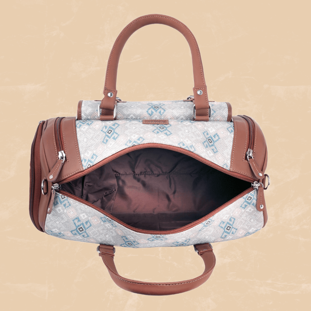 Amic Weekender Travel Duffle Bag with Separate Shoe/Laundry Compartment for Women Duffel Without Wheels - Amic