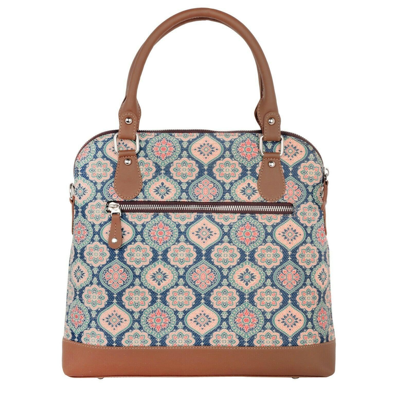 Vibrant Blue Hand Shoulder Bag – Amic's Signature Style - Amic