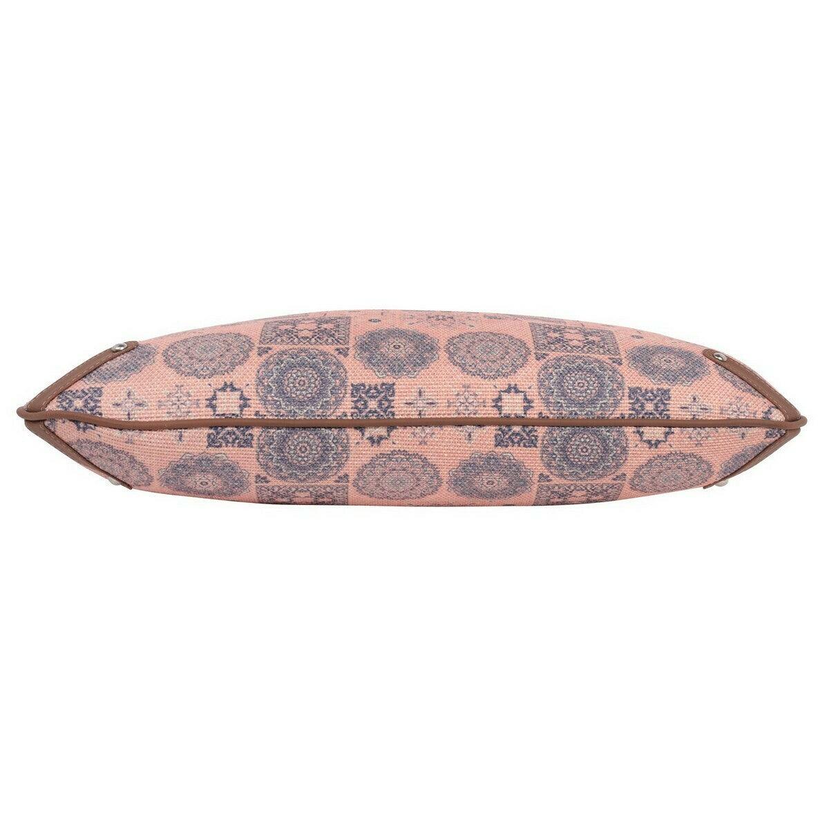 Elegant Printed Handbag with Vegan Leather Finish – Amic - Amic