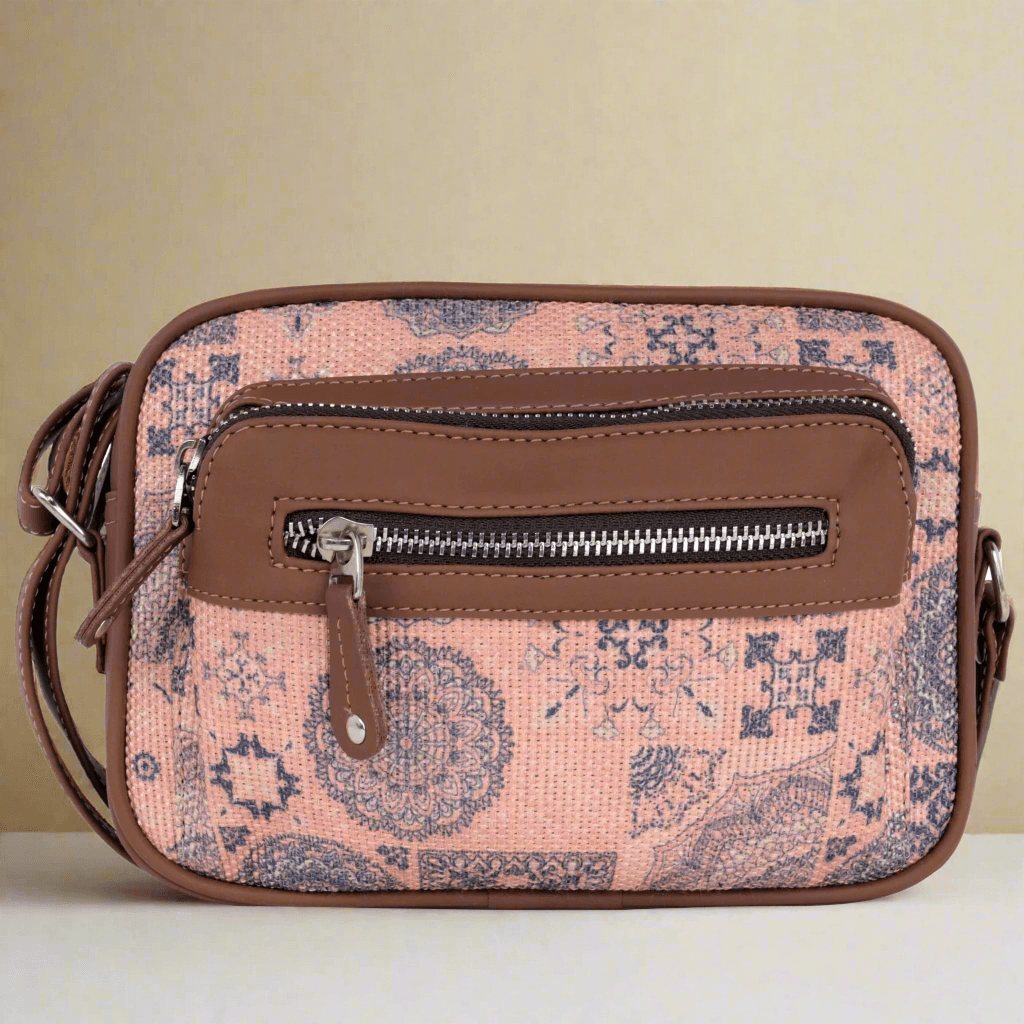 Amic Pink Sling Wallet – Compact and Stylish Everyday Accessory - Amic