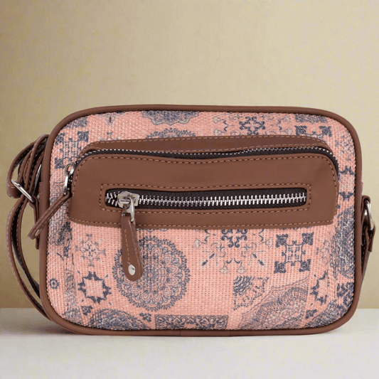Amic Pink Sling Wallet – Compact and Stylish Everyday Accessory - Amic