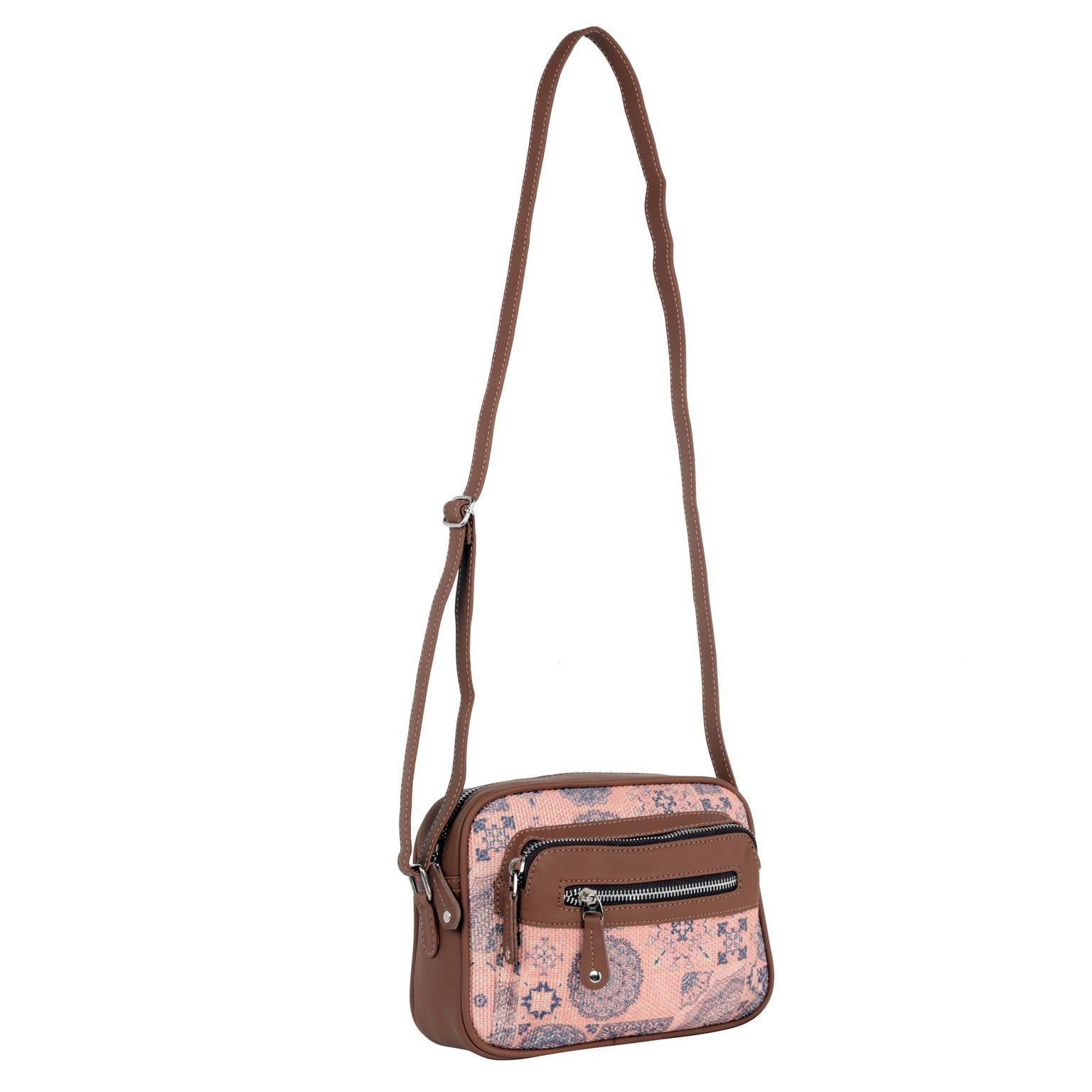 Amic Pink Sling Wallet – Compact and Stylish Everyday Accessory - Amic