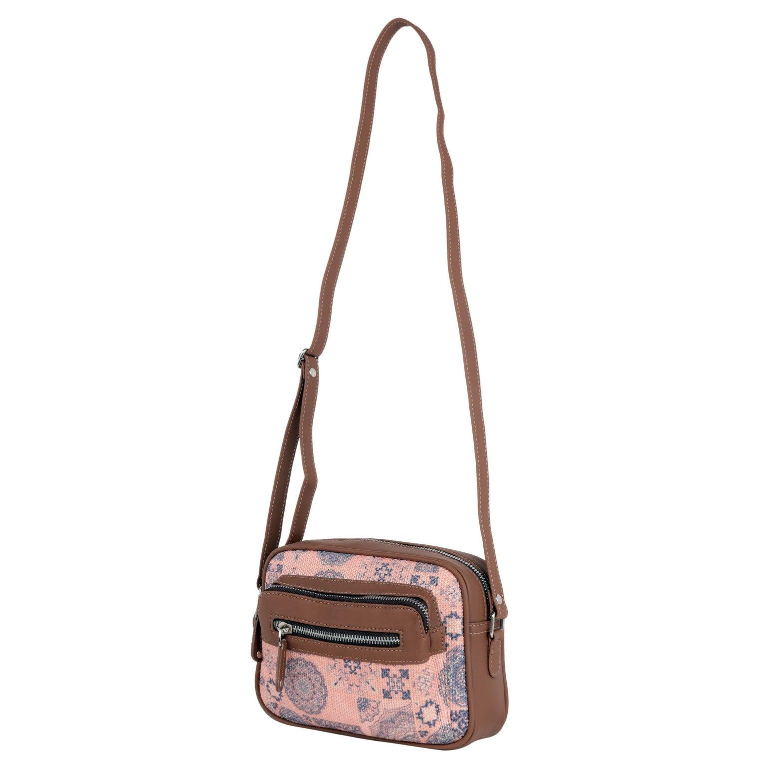 Amic Pink Sling Wallet – Compact and Stylish Everyday Accessory - Amic