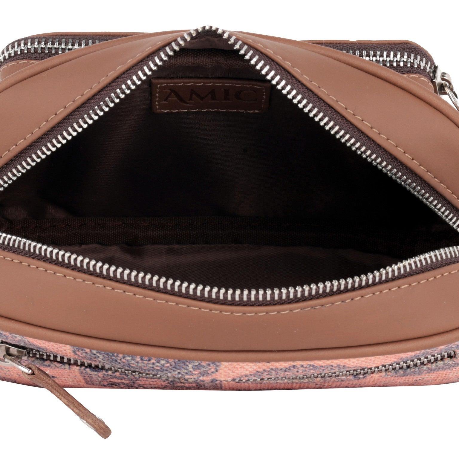 Amic Pink Sling Wallet – Compact and Stylish Everyday Accessory - Amic