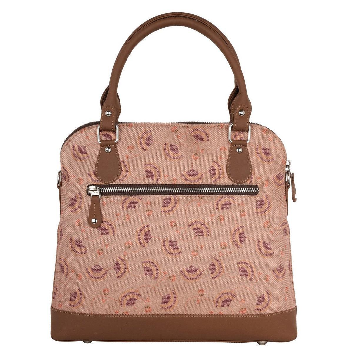 Peach Motif Hand Shoulder Bag – Elegant Everyday Accessory by Amic - Amic