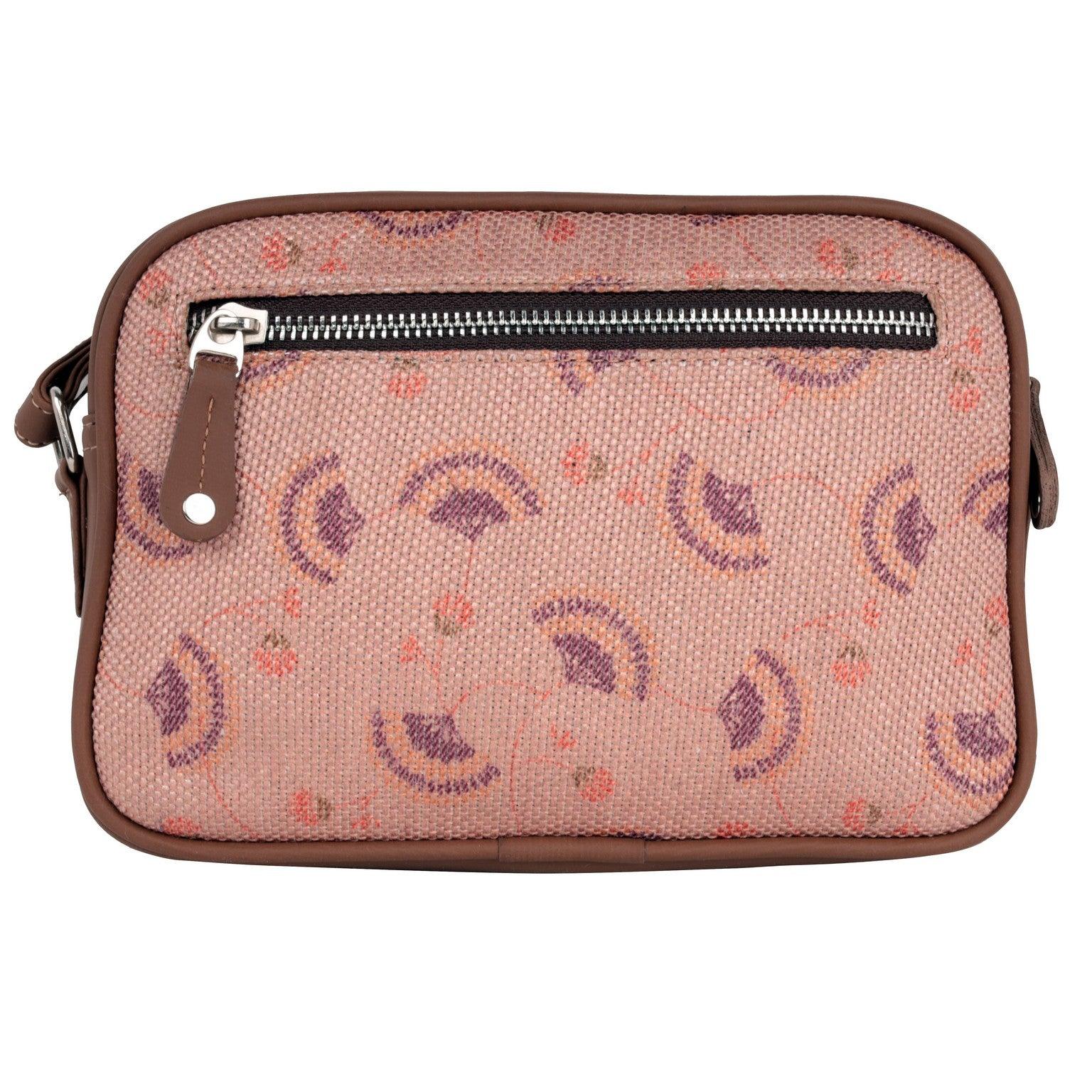Amic Pink Floral Sling Wallet – Perfect Blend of Style and Functionality - Amic