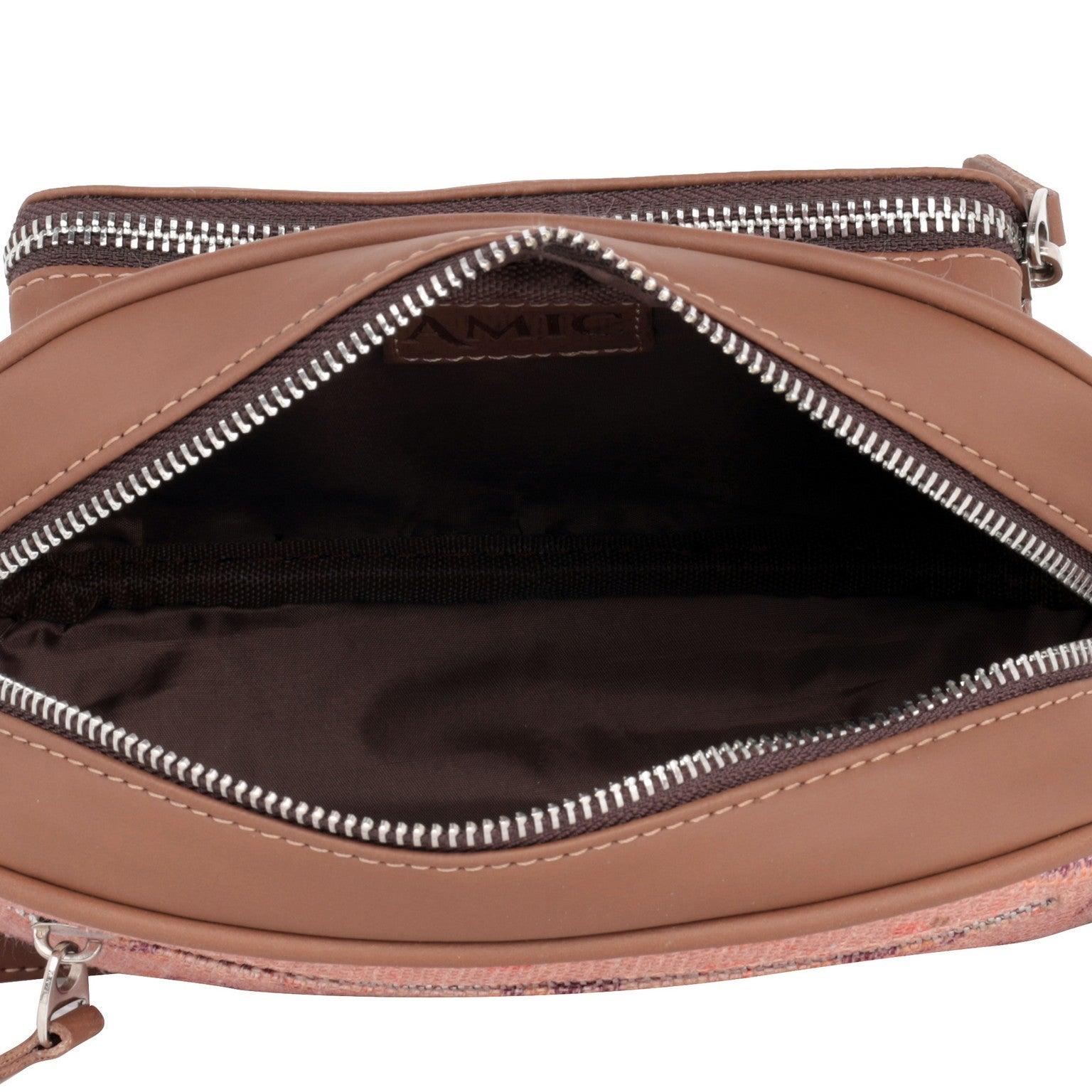 Amic Pink Floral Sling Wallet – Perfect Blend of Style and Functionality - Amic