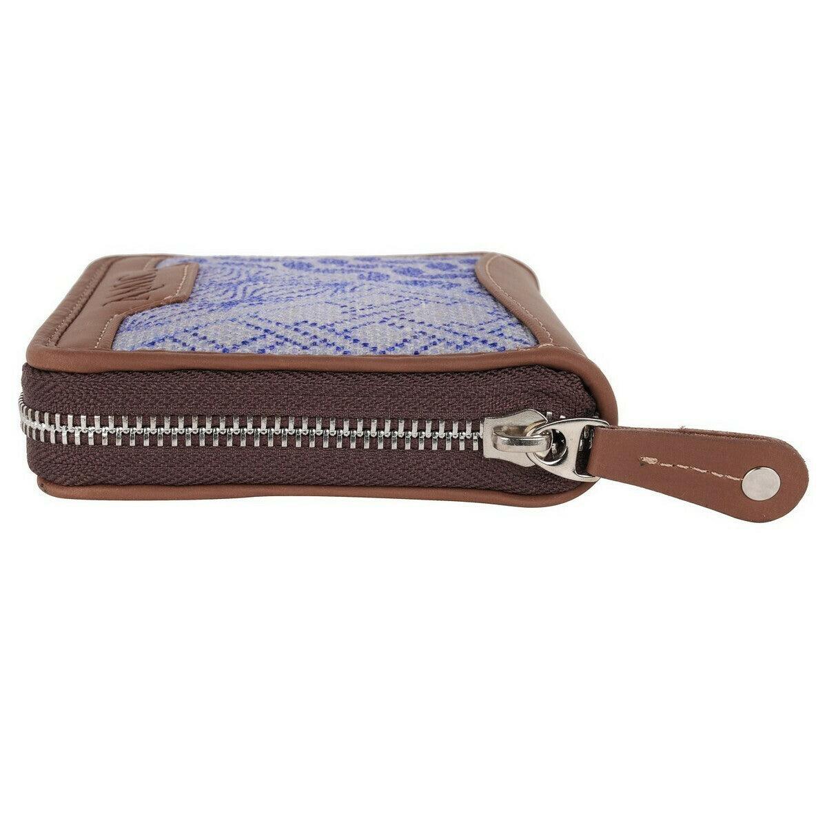 Stylish Blue Pattern Mini Wallet | AMIC - Amic