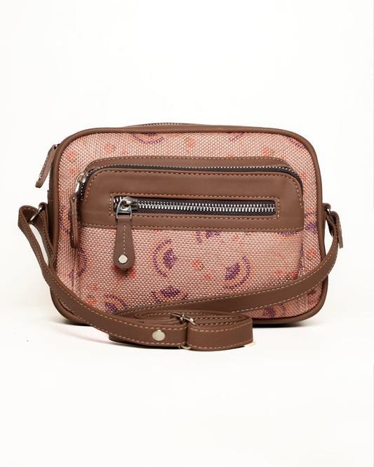 Amic Pink Floral Sling Wallet – Perfect Blend of Style and Functionality - Amic