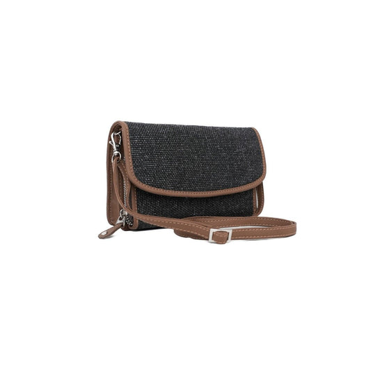 Stylish Charcoal Black Sling Wallet – Compact and Trendy by Amic - Amic