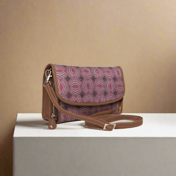 Vibrant Sling Wallet with Multicolor Patterns – By Amic - Amic