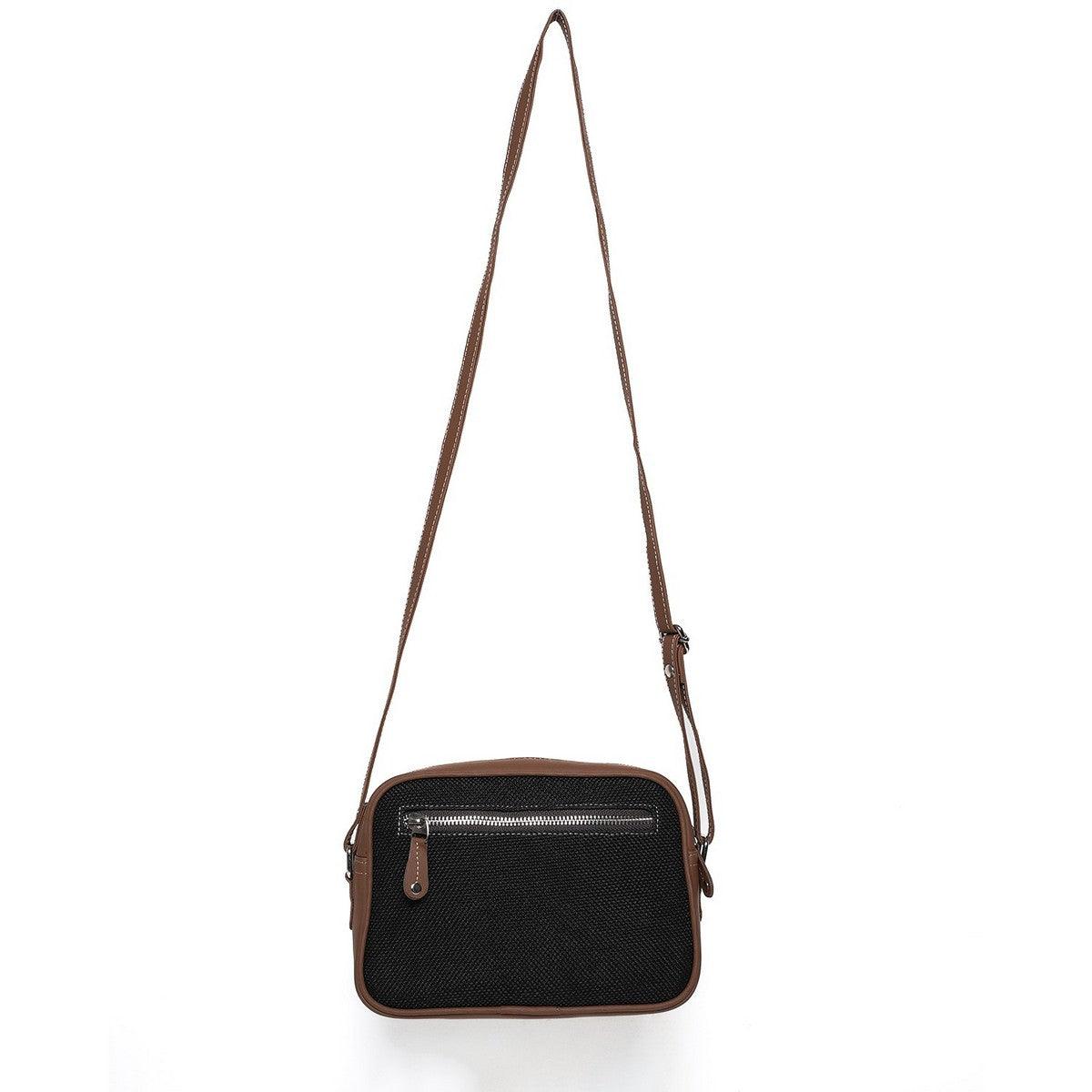 Amic Black Sling Wallet – Sleek and Functional Vegan Leather Design - Amic