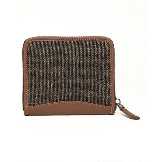 Classic Brown Textured Mini Wallet | AMIC - Amic