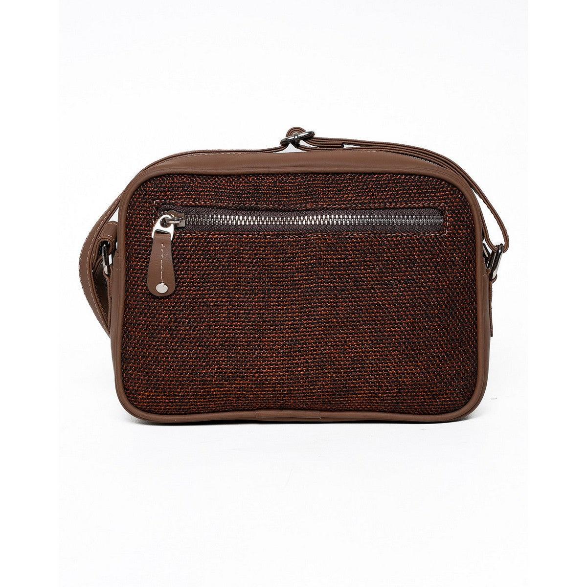 Amic Chestnut Sling Wallet – Stylish and Compact Everyday Companion - Amic
