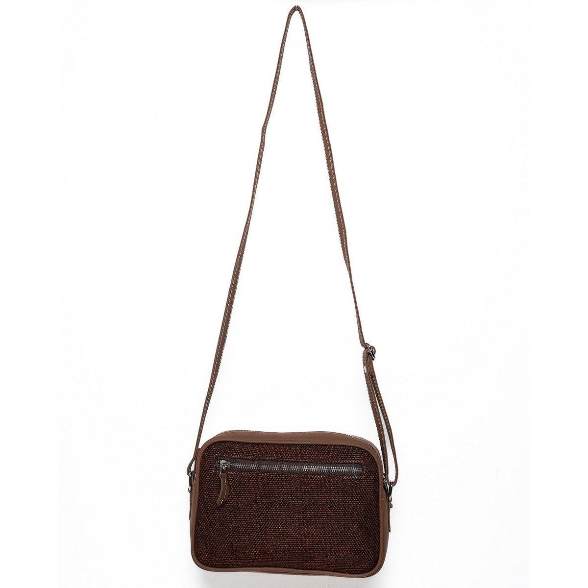 Amic Chestnut Sling Wallet – Stylish and Compact Everyday Companion - Amic