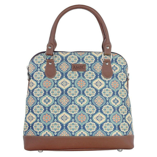 Vibrant Blue Hand Shoulder Bag – Amic's Signature Style - Amic