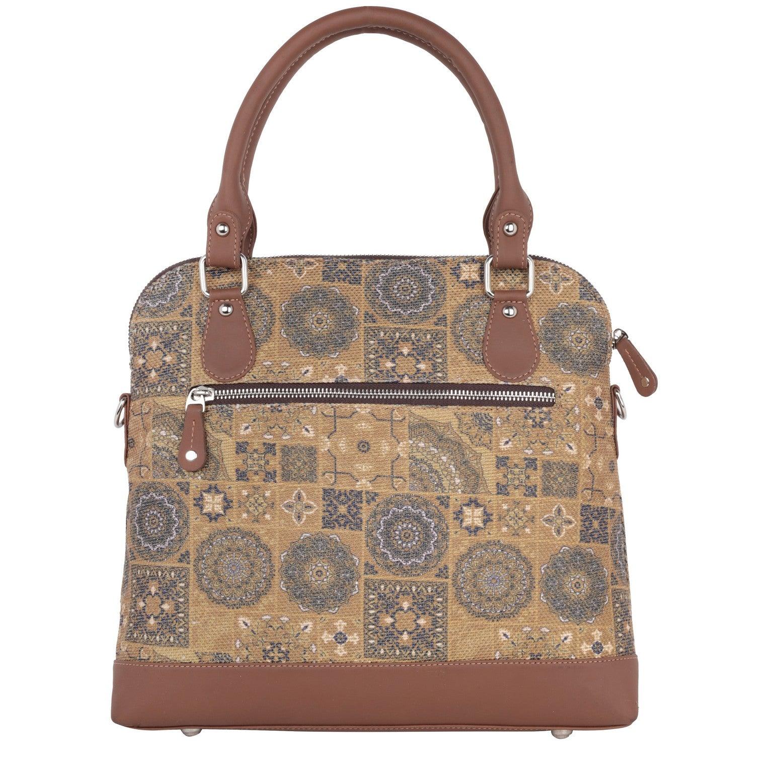 Golden Mosaic Hand Shoulder Bag – Amic's Artistic Touch - Amic