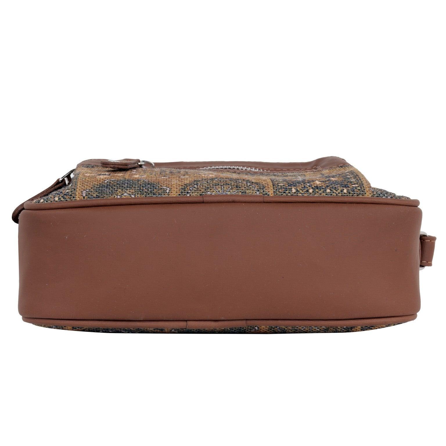 Amic Woven Heritage Sling Wallet – Stylish & Functional - Amic
