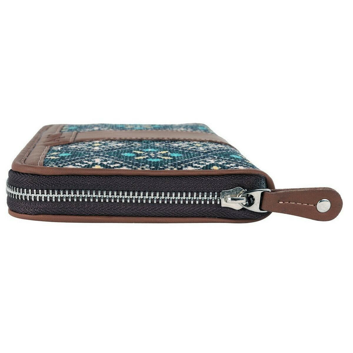Stylish Blue Pattern Chain Wallet | AMIC - Amic