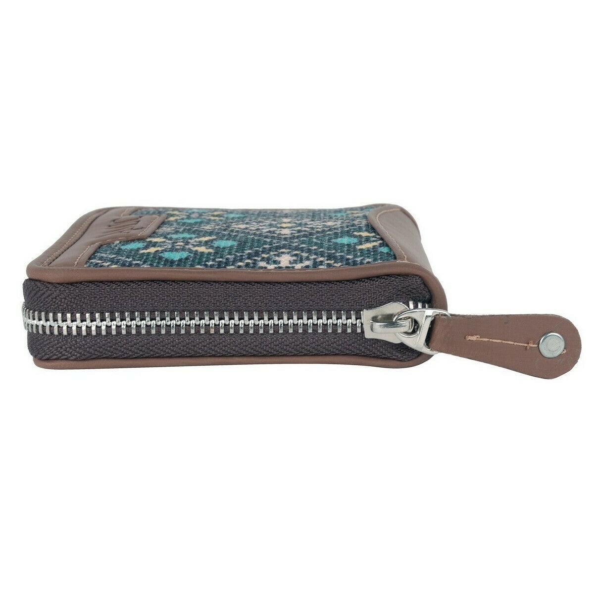 Green Patterned Mini Wallet | AMIC - Amic