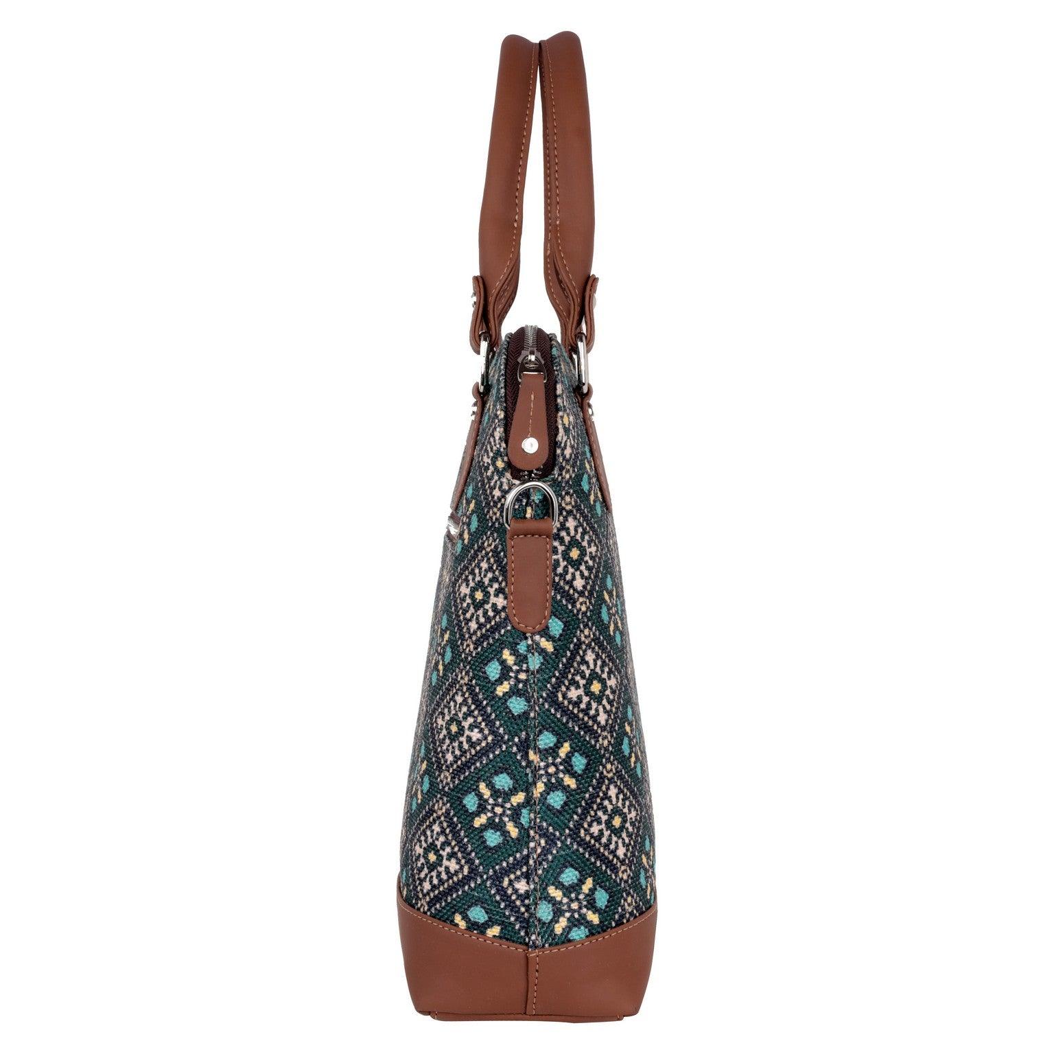 Elegant Blue Diamond Hand Shoulder Bag – Amic's Signature Style - Amic