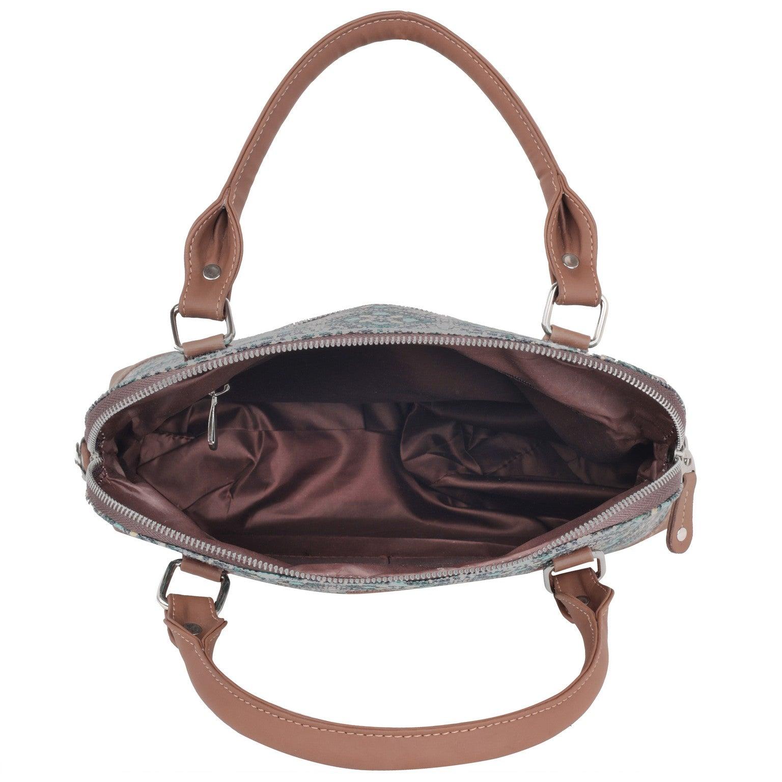 Elegant Blue Diamond Hand Shoulder Bag – Amic's Signature Style - Amic
