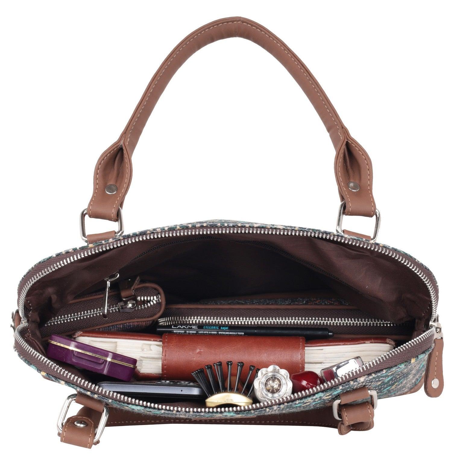 Elegant Blue Diamond Hand Shoulder Bag – Amic's Signature Style - Amic
