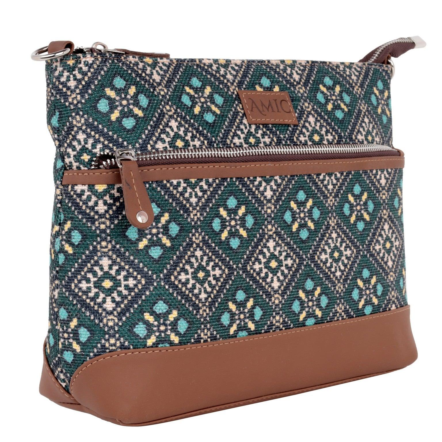 Amic Heritage Charm Side Shoulder Bag – Effortless Grace - Amic