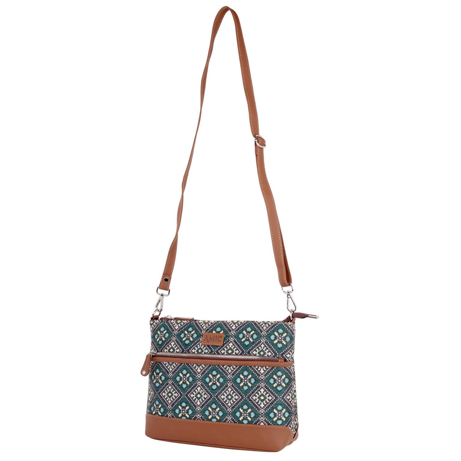Amic Heritage Charm Side Shoulder Bag – Effortless Grace - Amic
