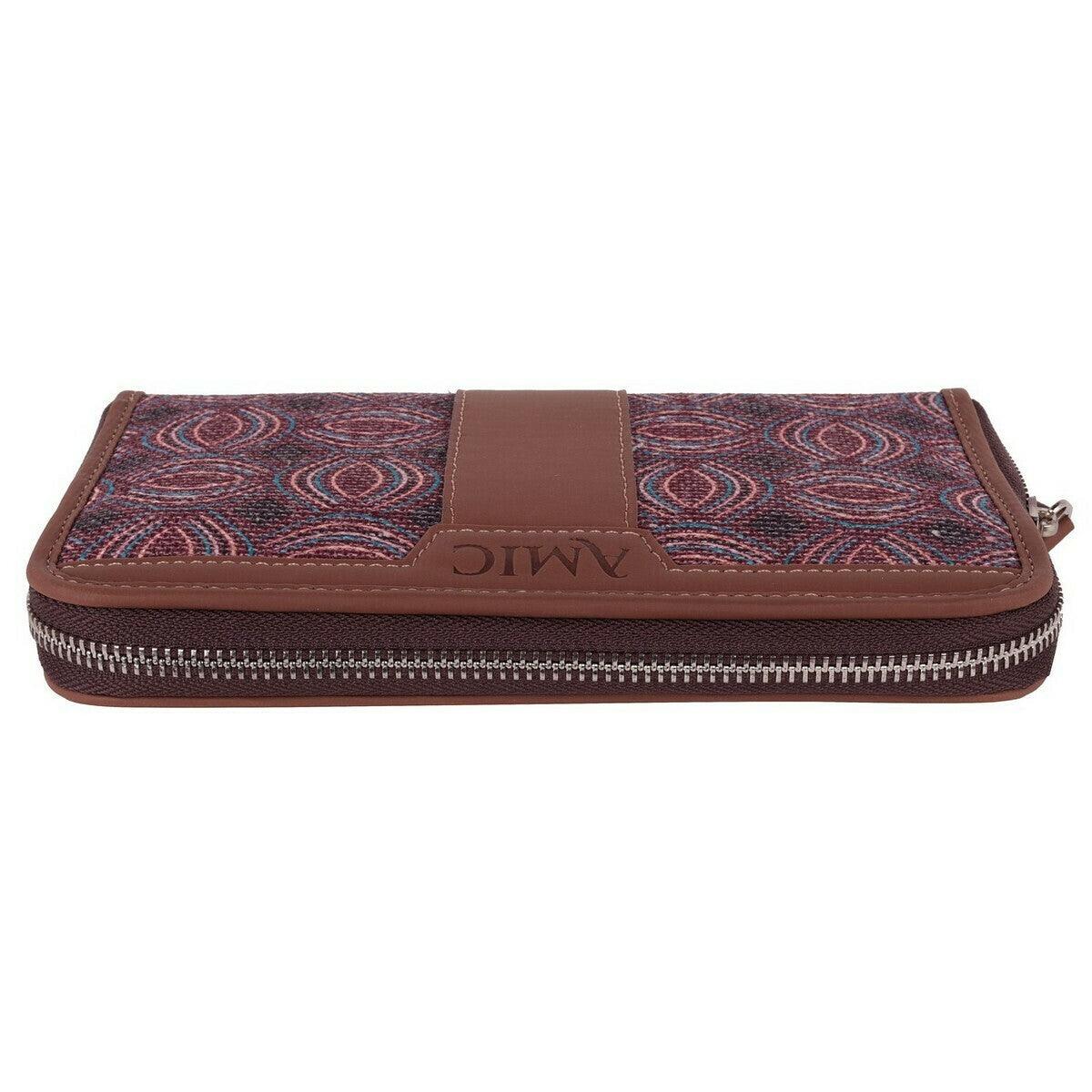 Elegant Patterned Chain Wallet | AMIC - Amic