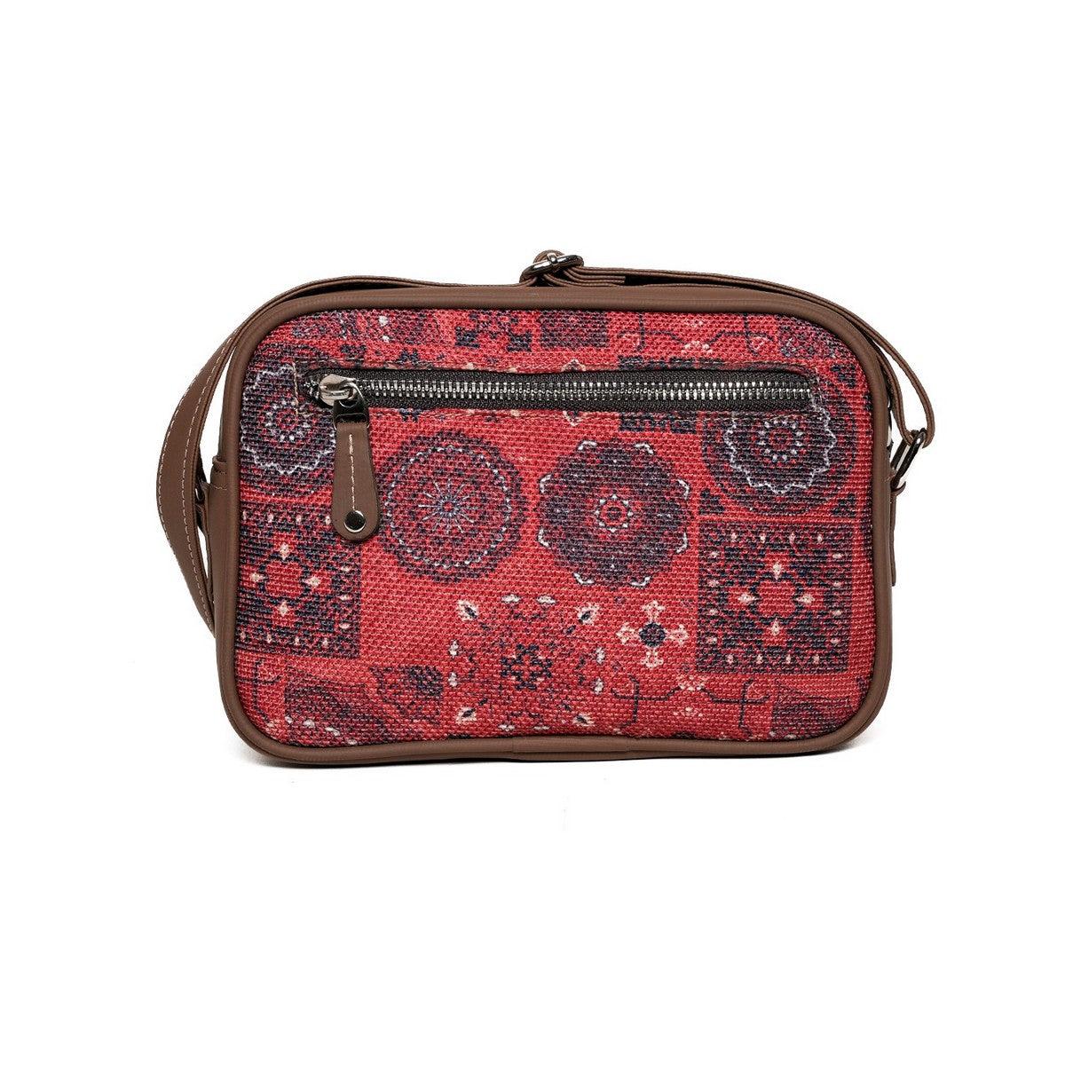 Amic Red Sling Wallet – Bold Design with Convenient Storage - Amic