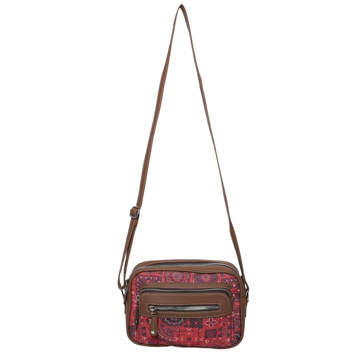 Amic Red Sling Wallet – Bold Design with Convenient Storage - Amic