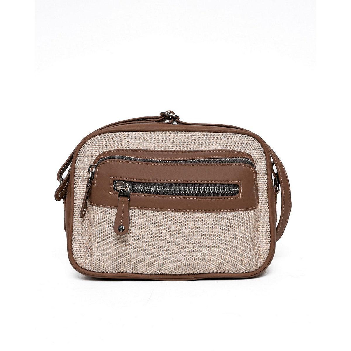 Amic Beige Sling Wallet – Minimalist Design for Everyday Style - Amic