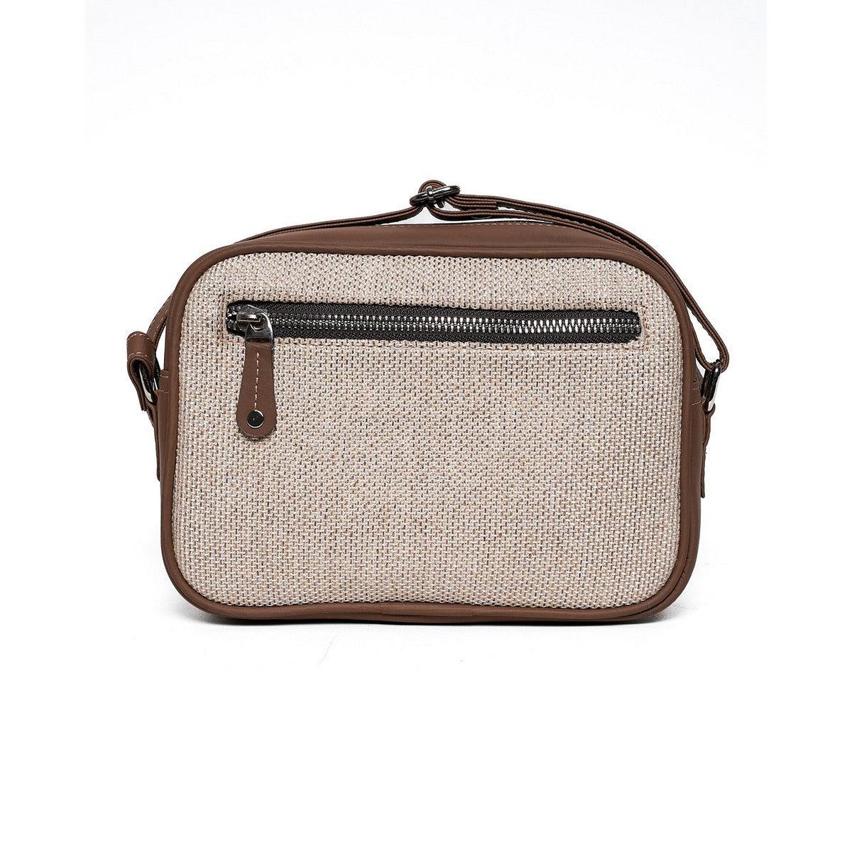 Amic Beige Sling Wallet – Minimalist Design for Everyday Style - Amic