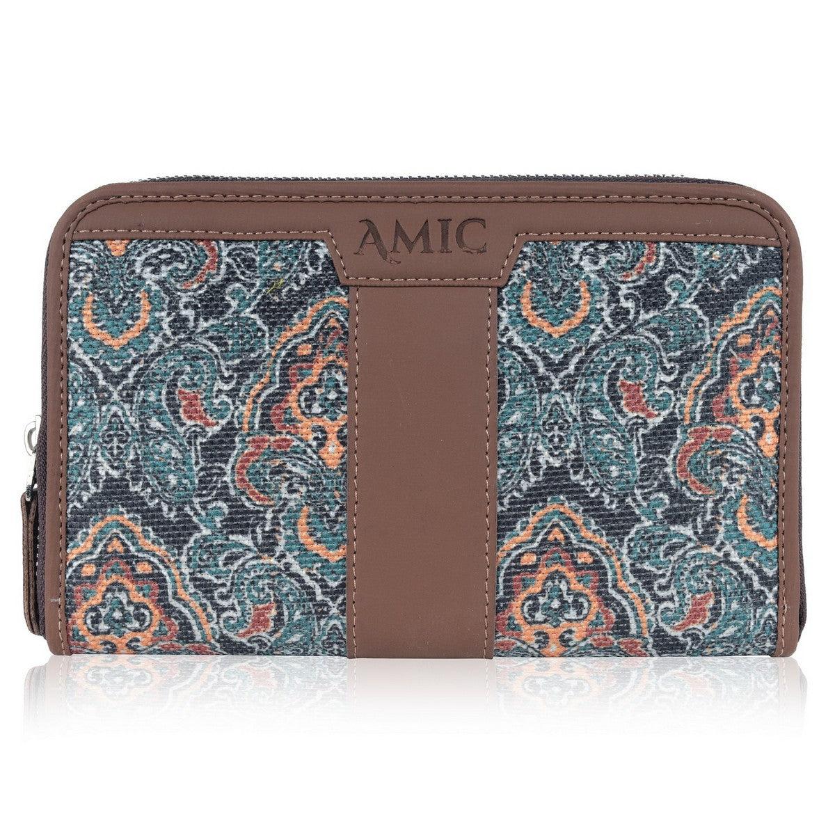 Stylish Floral Chain Wallet | AMIC - Amic