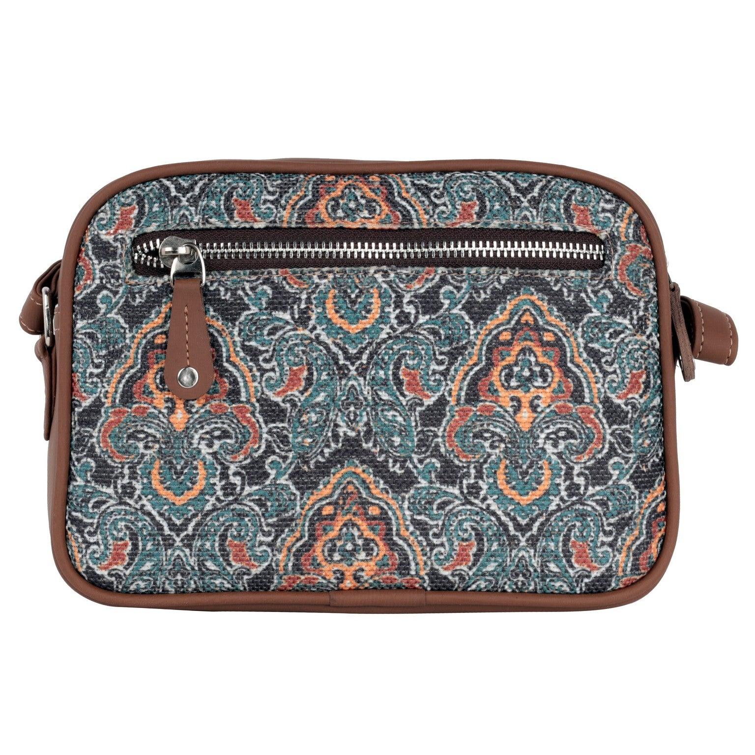 Amic Floral Pattern Sling Wallet – Stylish and Compact - Amic