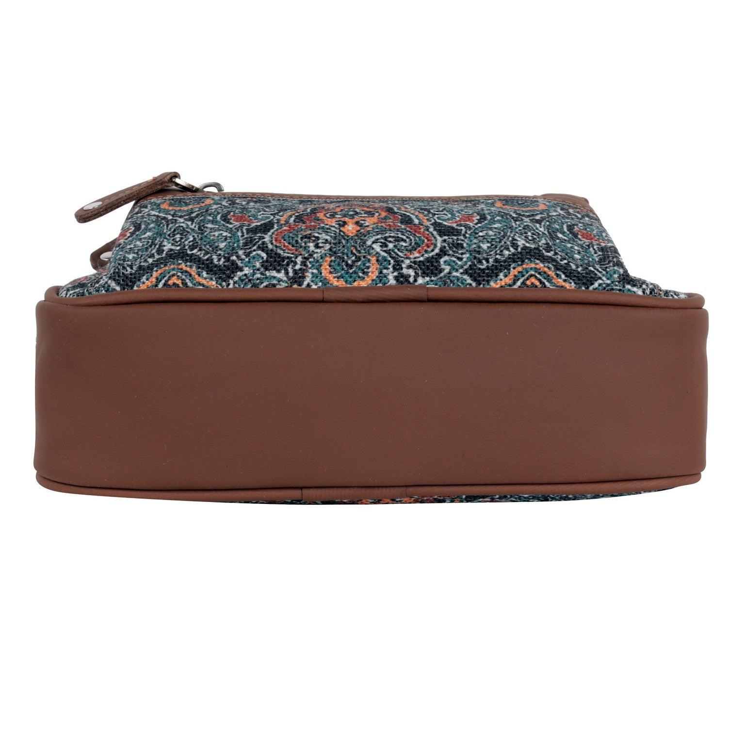 Amic Floral Pattern Sling Wallet – Stylish and Compact - Amic