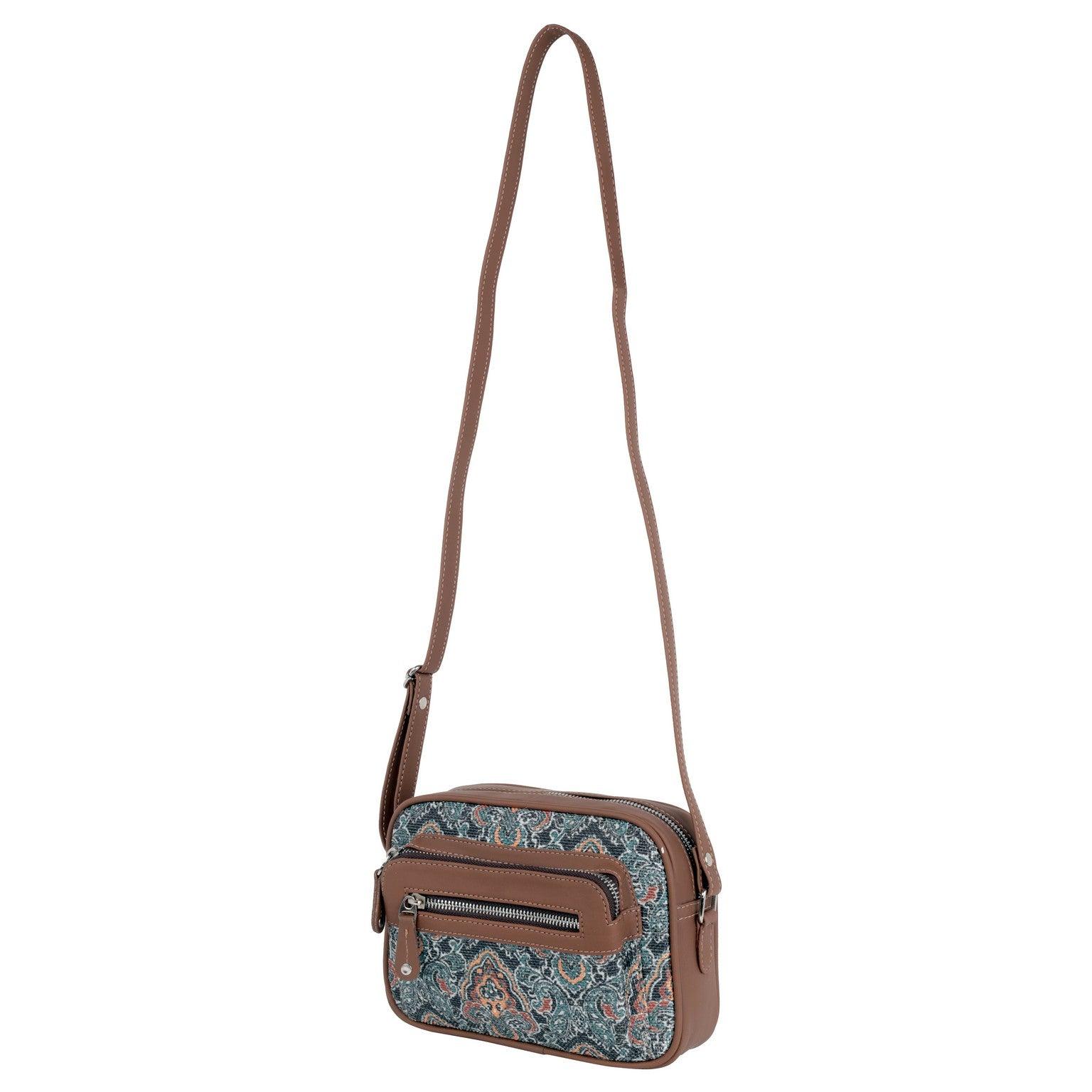 Amic Floral Pattern Sling Wallet – Stylish and Compact - Amic