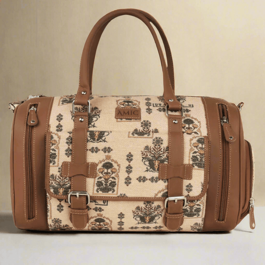 Amic Weekender Travel Duffle Bag with Separate Shoe/Laundry Compartment for Women Duffel Without Wheels - Amic